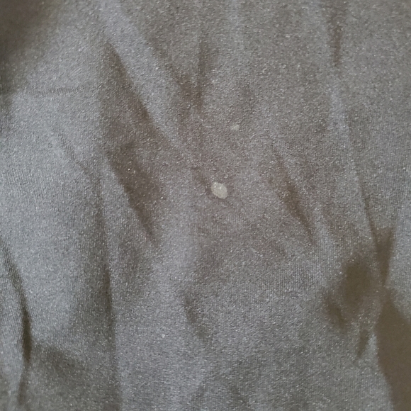 Women's Sm Nike Dry-Fit Black T-Shirt V-Neck - Picture 6 of 6